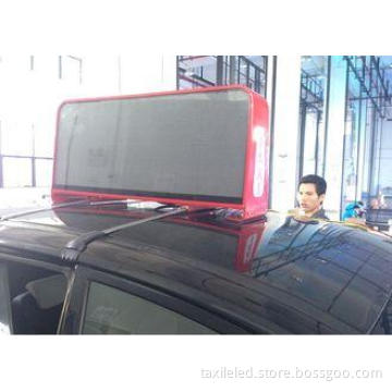 1R1G1B Full Color Outdoor Mobile Taxi Led Display with Two